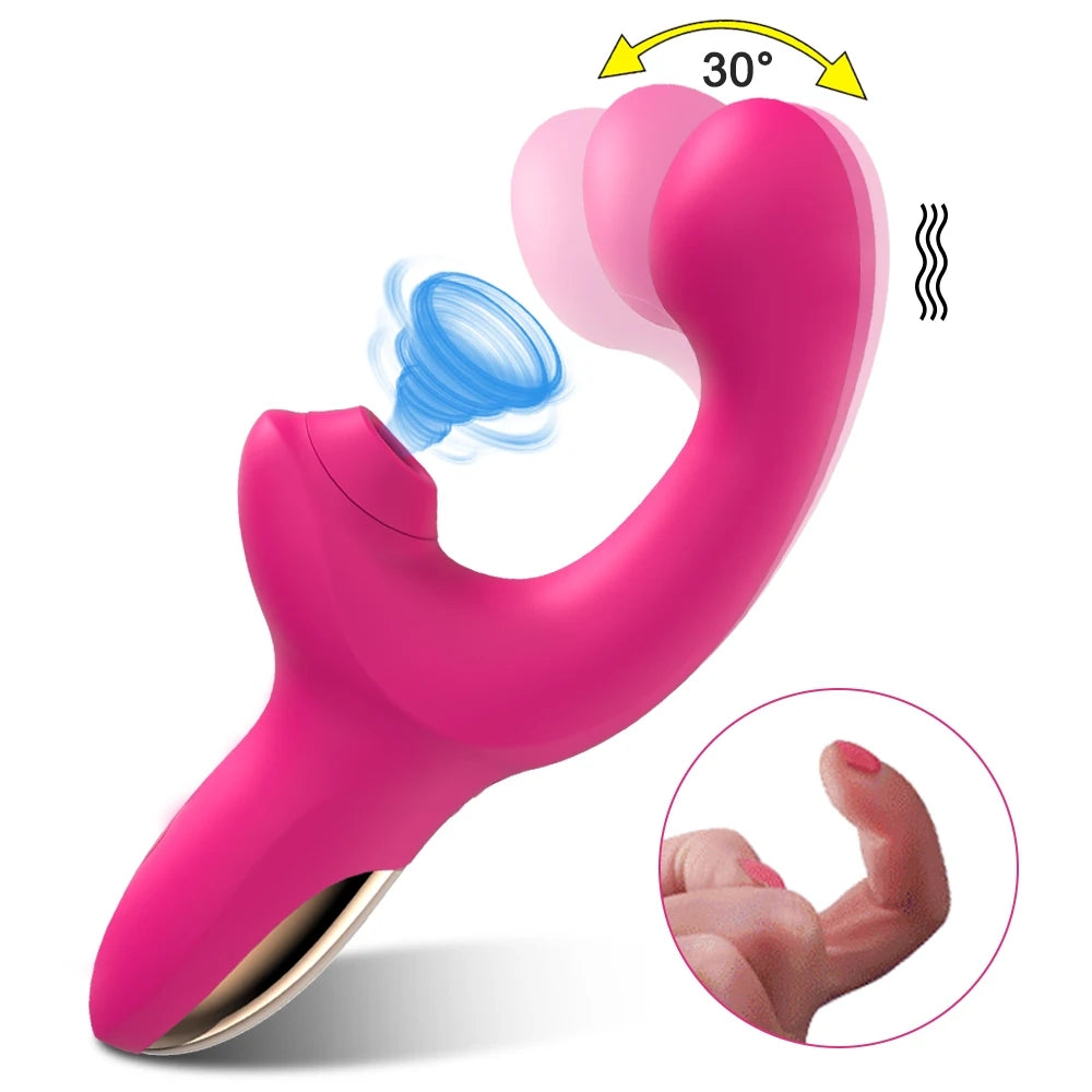 Vibrating Pink Relaxation Massager - Unique Shape for Comfort