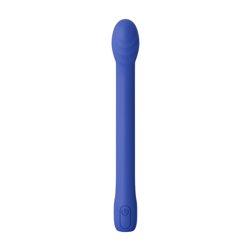 Blue Silicone Body Massager - Ergonomic Design