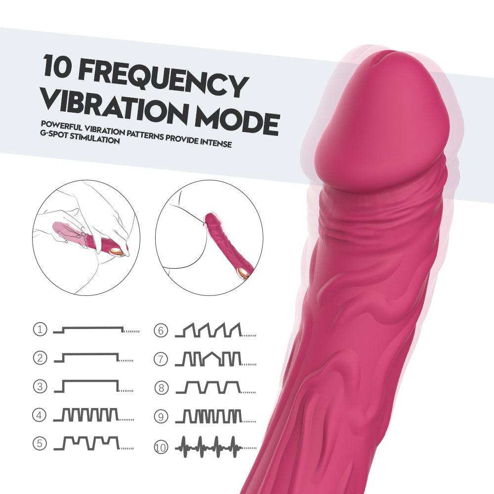 Silicone Body Massager - Realistic Texture & Flexibility