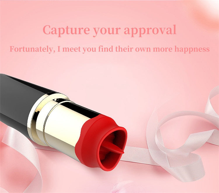 Lipstick vibrator massager