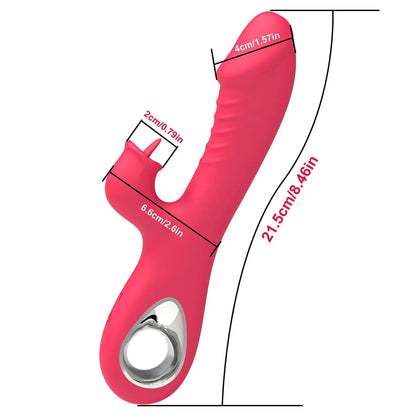Silicone Body Massager - Unique Contoured Design