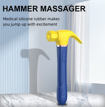 Hammer vibratory massager Heating multi-beat massager