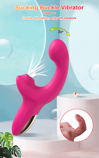 Vibrating Pink Relaxation Massager - Unique Shape for Comfort