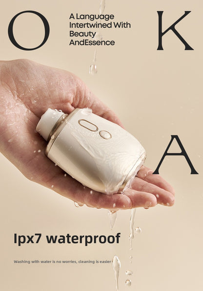 Perfume bottle shape Precision - designed USB Rechargeable Body Massager - Strong Suction Function