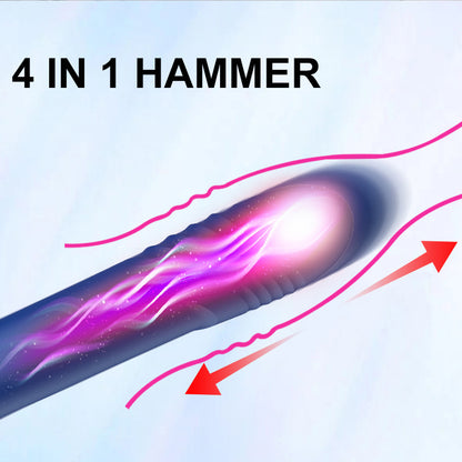 Hammer vibratory massager Heating multi-beat massager