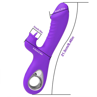 Silicone Body Massager - Unique Contoured Design