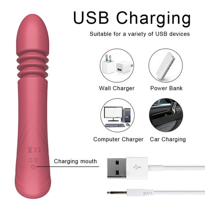 Food - grade Silicone Vibration Massagers - Multiple Colors & Functions