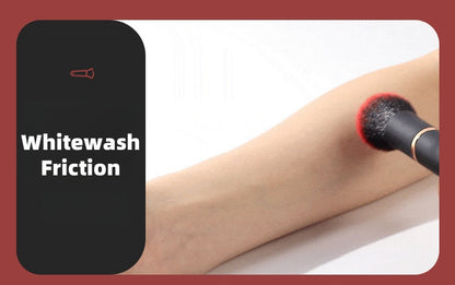 Rechargeable heating beauty brush vibrator massager