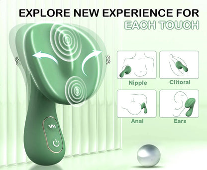 Color - Varied Silicone Body Massagers - Ergonomic & Button - controlled