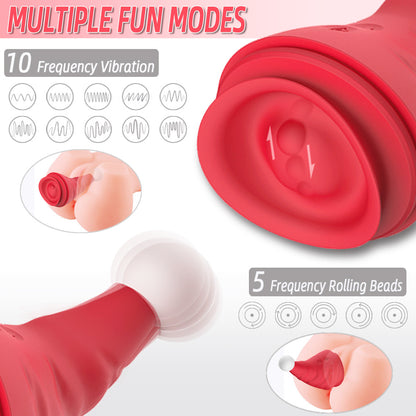 Santa hat Vibrating Massager