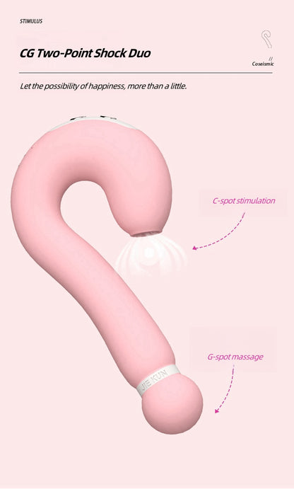 Question mark vibrating massager vibrating toys