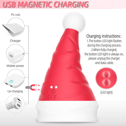 Santa hat Vibrating Massager