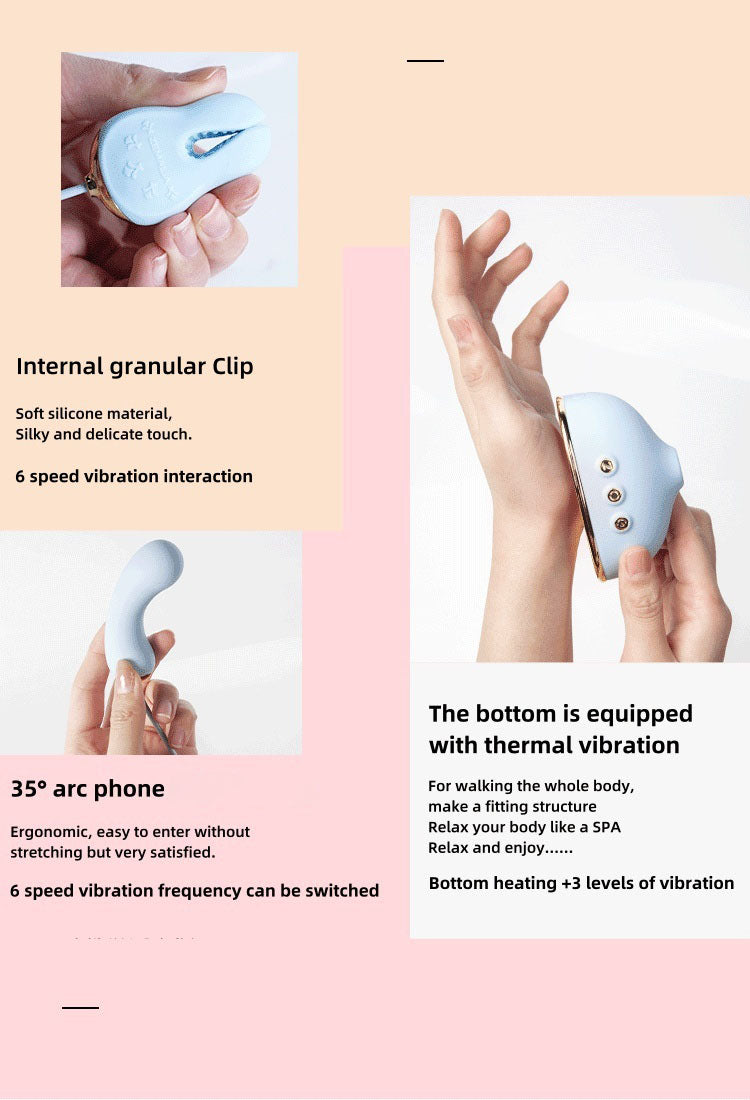 Telephone vibrator massager