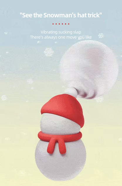 Snowman vibrator massager