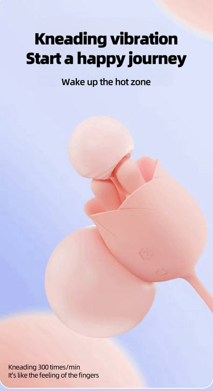 Stamen mini telescopic vibration massager