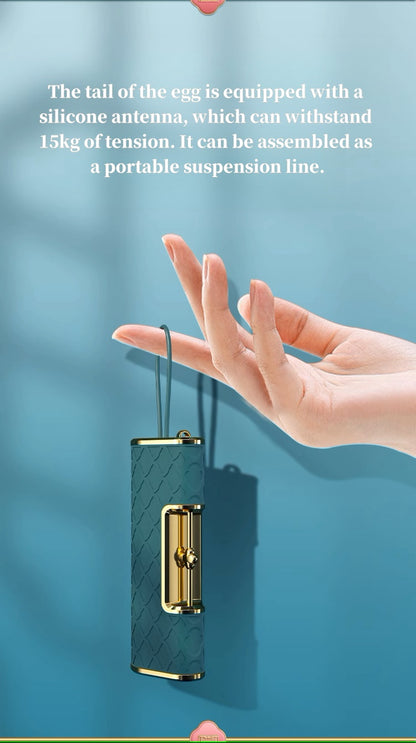 Heart lock lipstick vibrator