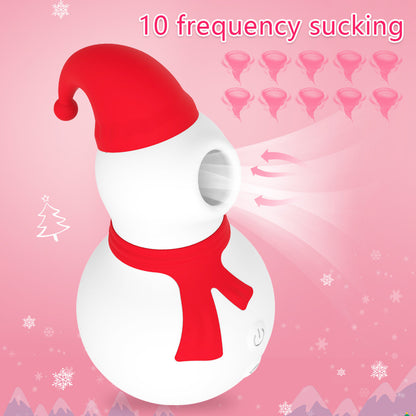Snowman vibrator massager
