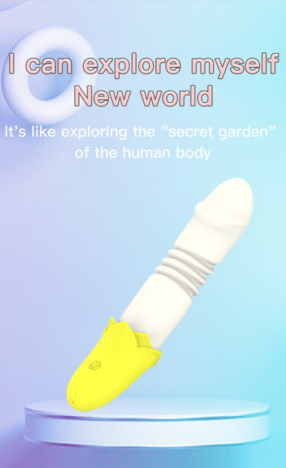 Colorful Silicone Body Massagers - Banana - inspired Design