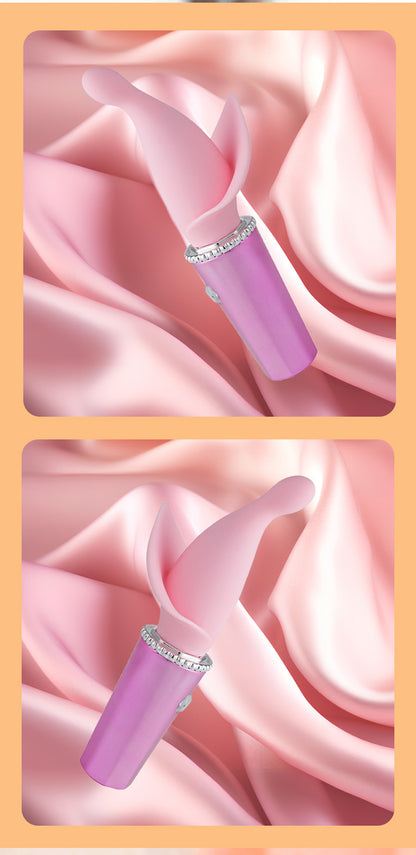 Swan Neck Multi-frequency Dual Motor Vibration Waterproof Vibrating Massager