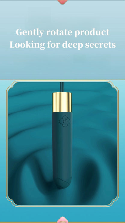 Heart lock lipstick vibrator