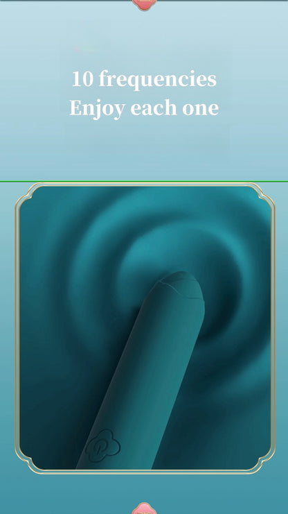 Heart lock lipstick vibrator