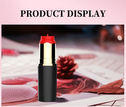 Lipstick vibrator massager
