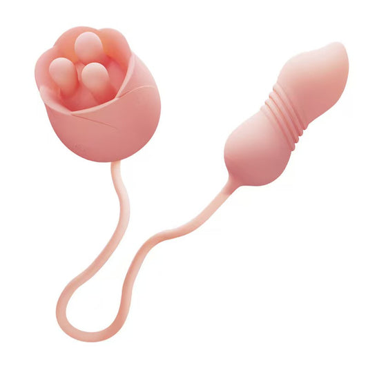 Stamen mini telescopic vibration massager
