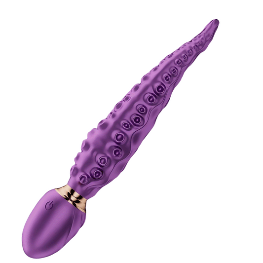 Purple Octopus - Inspired Silicone Body Massager