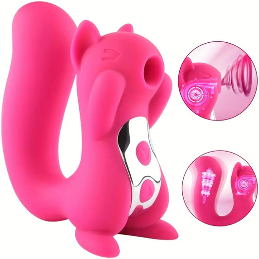 Squirrel vibrator massager