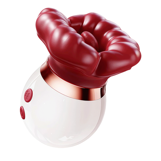 Rose Lips - Inspired Rechargeable Body Massager for Women