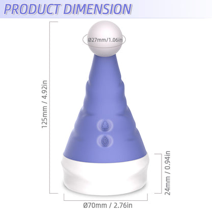 Santa hat Vibrating Massager