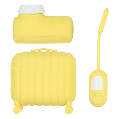 Suitcase/cactus vibration massager