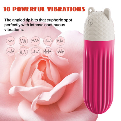Safe Silicone Vibration Massagers - Multiple Colors & Modes
