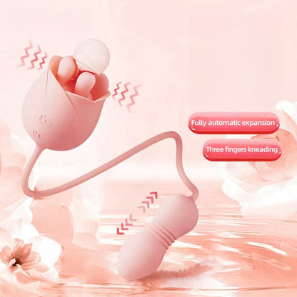 Stamen mini telescopic vibration massager