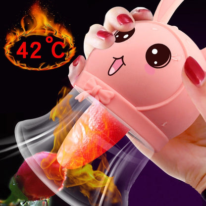 Adorable Bunny - shaped Silicone Body Massager