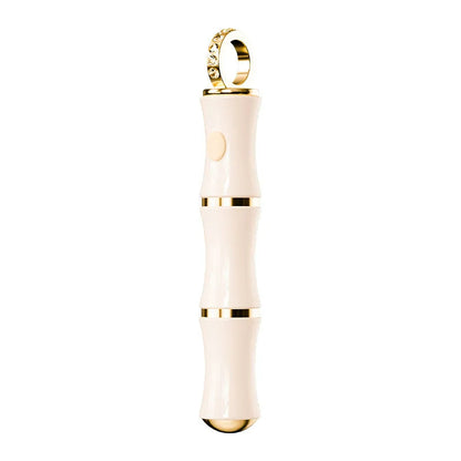 Elegant Bamboo - inspired Rechargeable Body Massager - 10 Vibration Modes