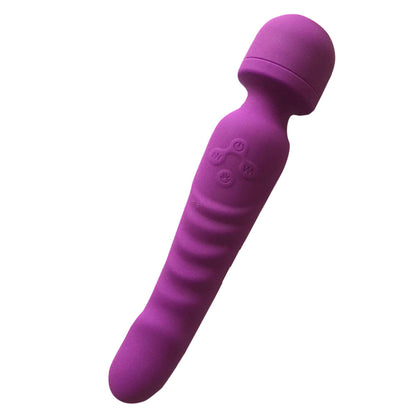 Silicone Body Massager - Ergonomic & Textured Design