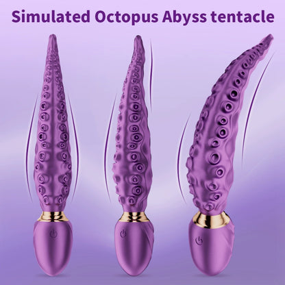 Purple Octopus - Inspired Silicone Body Massager