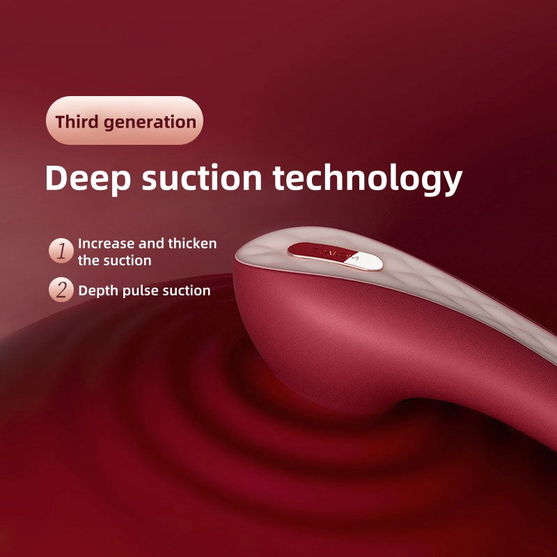 Red High-heeled shoes vibrator massager