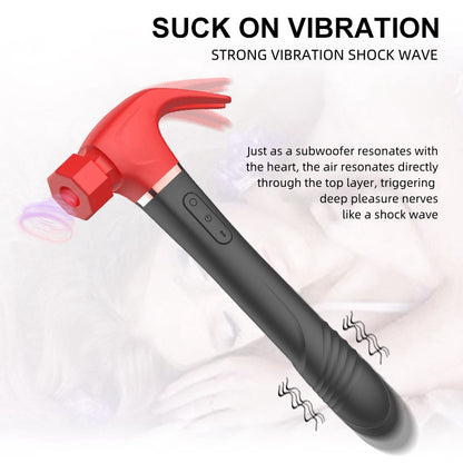 Hammer vibratory massager Heating multi-beat massager