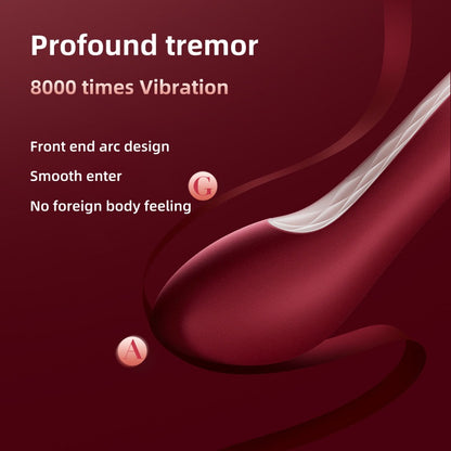 Red High-heeled shoes vibrator massager