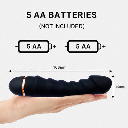 Ergonomic Vibration Massager - 10 - Speed Settings