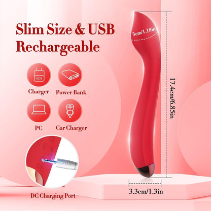 10 Mode Vibration Body Massager - Ergonomic Design