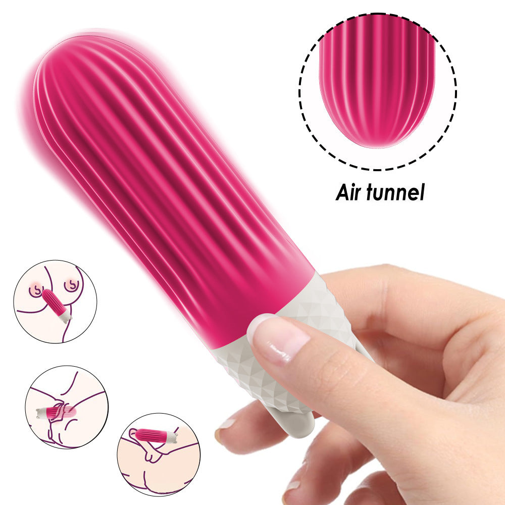 Safe Silicone Vibration Massagers - Multiple Colors & Modes