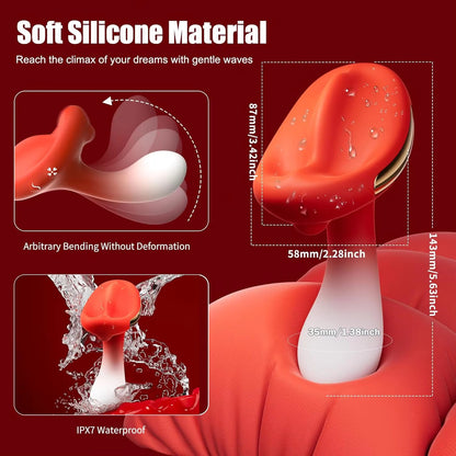 Color - Varied Silicone Body Massagers - Ergonomic & Button - controlled