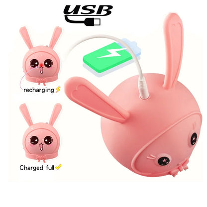 Adorable Bunny - shaped Silicone Body Massager