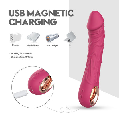 Silicone Body Massager - Realistic Texture & Flexibility
