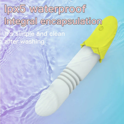 Colorful Silicone Body Massagers - Banana - inspired Design