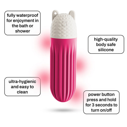Safe Silicone Vibration Massagers - Multiple Colors & Modes