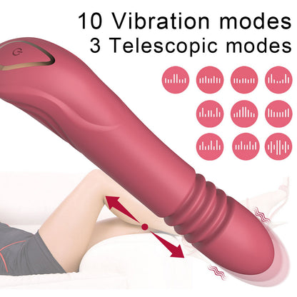 Food - grade Silicone Vibration Massagers - Multiple Colors & Functions